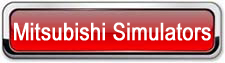 mitsubishi chrome wheel simulators