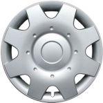 180s 16 Inch Aftermarket Silver Hubcaps/Wheel Covers Set