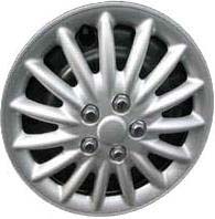 Aftermarket Hubcaps 15 Inch 188s Silver Set