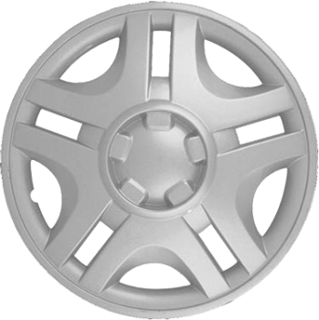 Aftermarket Hubcaps 15 Inch 190s Silver Set