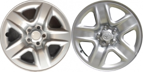 IMP-7975PS Toyota RAV4 Silver Painted Wheel Skins (Hubcaps/Wheelcovers) 17 Inch Set
