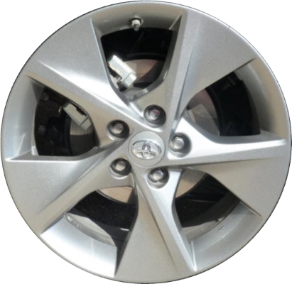 Toyota Camry 2012-2014 powder coat grey 18x7.5 aluminum wheels or rims. Hollander part number ALY69605U35.LC13, OEM part number 4261106740.