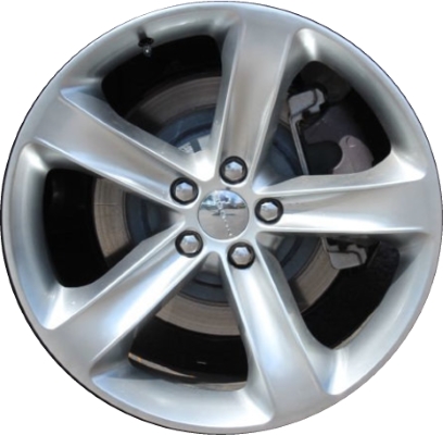 Dodge Challenger RWD 2015-2018, Charger RWD 2015-2018 powder coat hyper silver 20x8 aluminum wheels or rims. Hollander part number 2508U20/2529, OEM part number 5LD371XFAA.