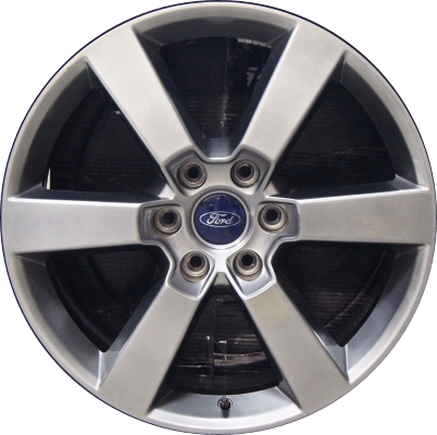 Ford F-150 2015-2017 powder coat hyper charcoal 20x8.5 aluminum wheels or rims. Hollander part number ALY10005, OEM part number FL3Z1007E.