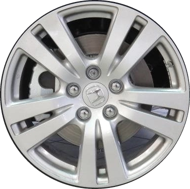Honda Pilot 2016-2018, Ridgeline 2017-2019 powder coat silver 18x8 aluminum wheels or rims. Hollander part number 64088U10/64087, OEM part number 42700TG7A51.