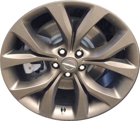 Chrysler 200 2017 powder coat bronze 19x8 aluminum wheels or rims. Hollander part number ALY2515U55, OEM part number Not Yet Known.