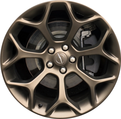 Chrysler 300 RWD 2016-2020 powder coat bronze 20x8 aluminum wheels or rims. Hollander part number ALY2539U55/2603, OEM part number 5SH90NTSAB.