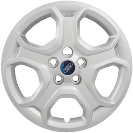Ford Escape 2017-2019, Plastic 5 Spoke, Single Hubcap or Wheel Cover For 17 Inch Steel Wheels. Hollander Part Number H7070.