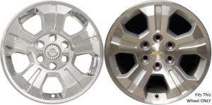 IMP-392X/8951PC Chevrolet Silverado 1500 Chrome Wheel Skins (Hubcaps/Wheelcovers) 18 Inch Set
