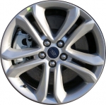 ALY10044U20/10194 Ford Edge Wheel/Rim Silver Painted #KT4Z1007A