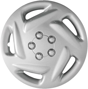 Aftermarket Hubcaps 15 Inch 203s Silver Set