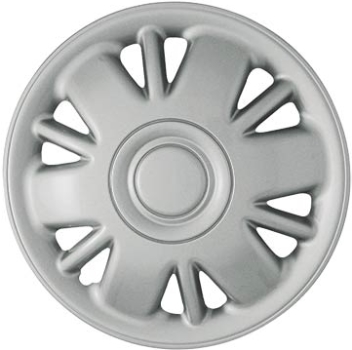 Aftermarket Hubcaps 15 Inch 206s Silver Set