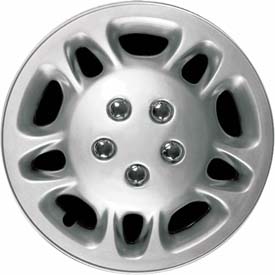 Aftermarket Hubcaps 16 Inch 120s Silver Set