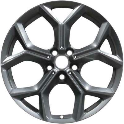 BMW X3 2020-2023, X4 2020-2023 powder coat grey 19x7.5 aluminum wheels or rims. Hollander part number 86529, OEM part number 36116877327.