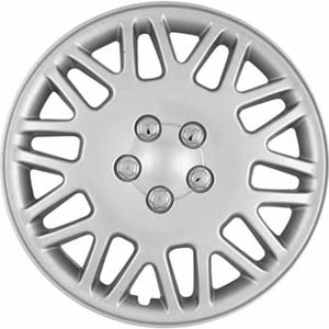 Aftermarket Hubcaps 15 Inch 406s Silver Set