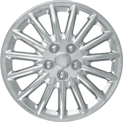 188c 17 Inch Aftermarket Chrome Hubcaps/Wheel Covers Set