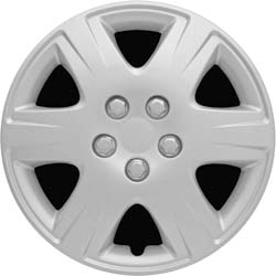 Aftermarket Hubcaps 15 Inch 422s Silver Set