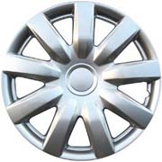H61136/423s Aftermarket Replica Hubcaps 15 Inch Silver Set