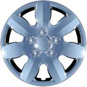 Aftermarket Hubcaps 15 Inch 434c Chrome Set