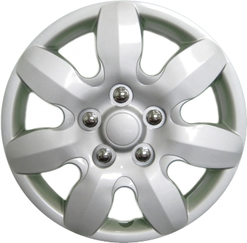Aftermarket Hubcaps 15 Inch 434s Silver Set