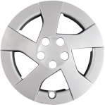 448s 15 Inch Aftermarket Silver Toyota Prius Hubcaps/Wheel Covers Set