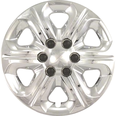 454c 17 Inch Aftermarket Chrome Bolt On Chevy Traverse Hubcaps/Wheel Covers Set #9597564
