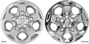 457 17 Inch Aftermarket Bolt On Ford Fusion Hubcaps/Wheel Covers Set #AE5C1130