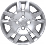 470s 16 Inch Aftermarket Silver Nissan Sentra (Bolt On) Hubcaps/Wheel Covers Set