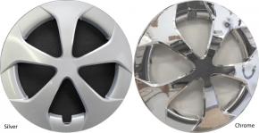 498 15 Inch Aftermarket Toyota Prius Hubcaps/Wheel Covers Set