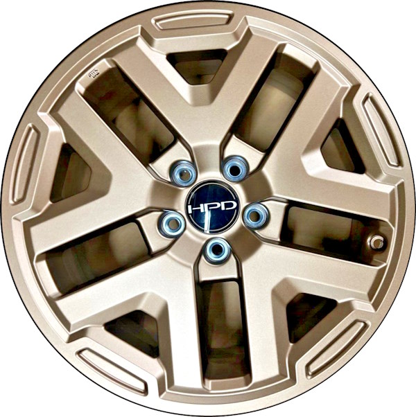Honda CR-V 2023-2024 powder coat bronze 18x7.5 aluminum wheels or rims. Hollander part number ALY60311A, OEM part number 08W18-3A0-100.
