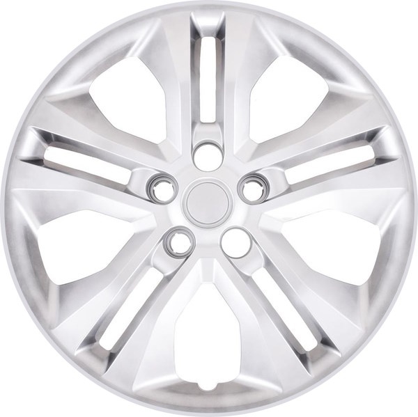 550s 17 Inch Aftermarket Silver Bolt On Ford Escape Hubcaps/Wheel Covers Set #LJ6Z1130A