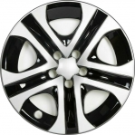 518 17SB Inch Aftermarket Toyota RAV4 Silver/Black Wheel Covers Set #42602-0R030