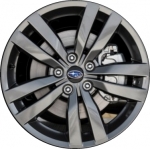 ALY68801U30.LC32 Subaru WRX Wheel/Rim Charcoal Painted #28111VA100