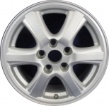 ALY75166 Toyota Camry Wheel/Rim Silver Painted