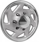 94c 16 Inch Aftermarket Silver Ford Pickup Truck/Van Hubcaps/Wheel Covers Set