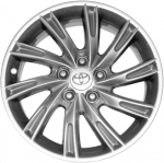 ALY75206 Toyota Camry Wheel/Rim Hyper Silver #PT75803110