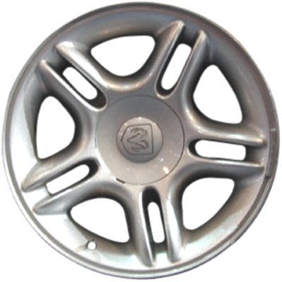 Dodge Dakota 1998-2004, Durango 2000-2003 powder coat silver 17x9 aluminum wheels or rims. Hollander part number 2105U10, OEM part number Not Yet Known.