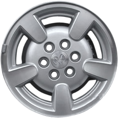 Dodge Dakota 2001-2002, Durango 2001-2002 silver machined 15x7 aluminum wheels or rims. Hollander part number 2132, OEM part number Not Yet Known.