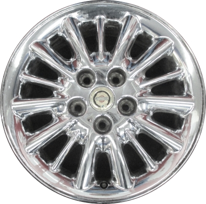 Chrysler Town & Country 2001-2004 chrome 16x6.5 aluminum wheels or rims. Hollander part number ALY2152U85, OEM part number Not Yet Known.