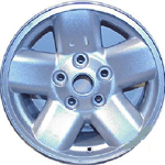 Dodge  1500 Wheel ALY2165B Silver w/ Ledge