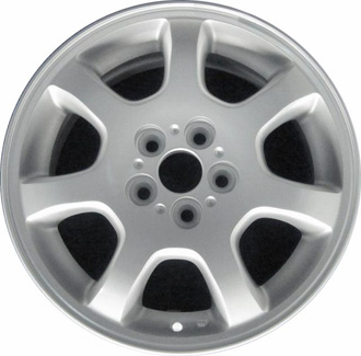 Dodge Neon 2002-2005 powder coat silver or machined 15x6 aluminum wheels or rims. Hollander part number ALY2181HH, OEM part number Not Yet Known.