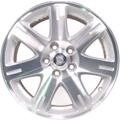 Chrysler 300 RWD 2005-2008 silver machined 17x7 aluminum wheels or rims. Hollander part number ALY2361, OEM part number Not Yet Known.