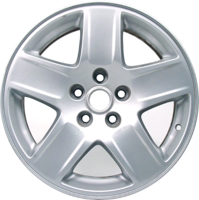 Dodge Charger RWD 2006-2007, Magnum RWD 2005-2007 powder coat silver or machined 17x7 aluminum wheels or rims. Hollander part number 2246U, OEM part number Not Yet Known.