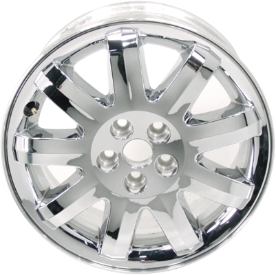 Chrysler PT Cruiser 2006-2010 chrome clad 16x6 aluminum wheels or rims. Hollander part number ALY2269, OEM part number Not Yet Known.
