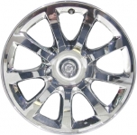 Used ALY2278 Chrysler 300 RWD Wheel/Rim Chrome Clad #1DL04TRMA