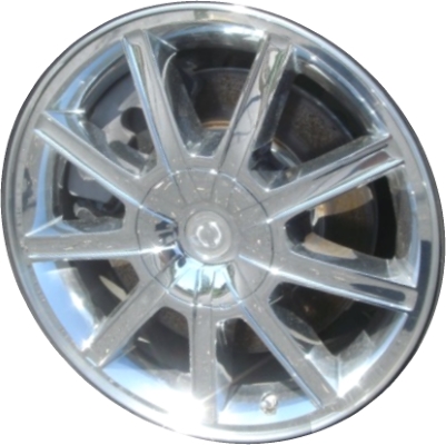 Chrysler 300 RWD 2007-2010 chrome clad 18x7.5 aluminum wheels or rims. Hollander part number ALY2280, OEM part number Not Yet Known.