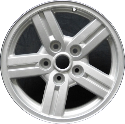 Dodge Dakota 2007-2011 powder coat silver 18x8 aluminum wheels or rims. Hollander part number ALY2297U20HH, OEM part number Not Yet Known.