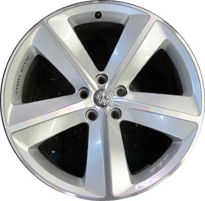 Dodge Challenger 2008-2014, Charger RWD 2008-2010, Magnum RWD 2008 silver machined 20x9 aluminum wheels or rims. Hollander part number 2357U10, OEM part number Not Yet Known.