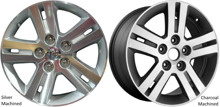 Dodge Caravan Wheel ALY2335 Machined