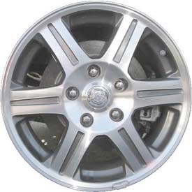 Chrysler Pacifica Wheel ALY2347 Charcoal Machined